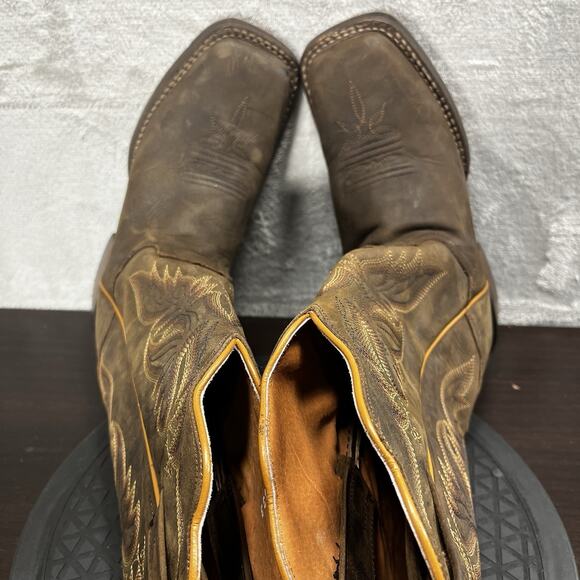 Dan Post Womens Size 6M Alexy DP4572 Western 12" Square Toe Cowgirl Boots - Picture 5 of 10